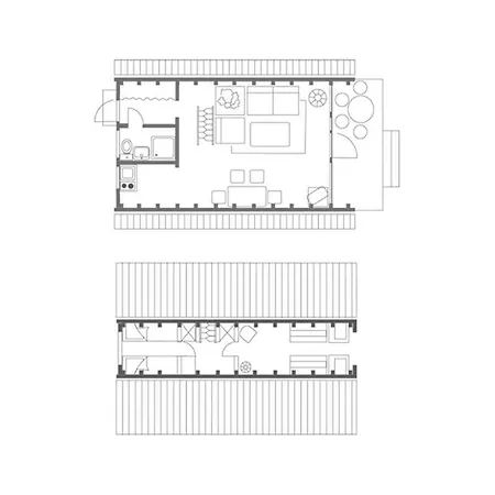 Ferienwohnpark Nurdachhaus Typ 7 Nd 05 Nyaraló *